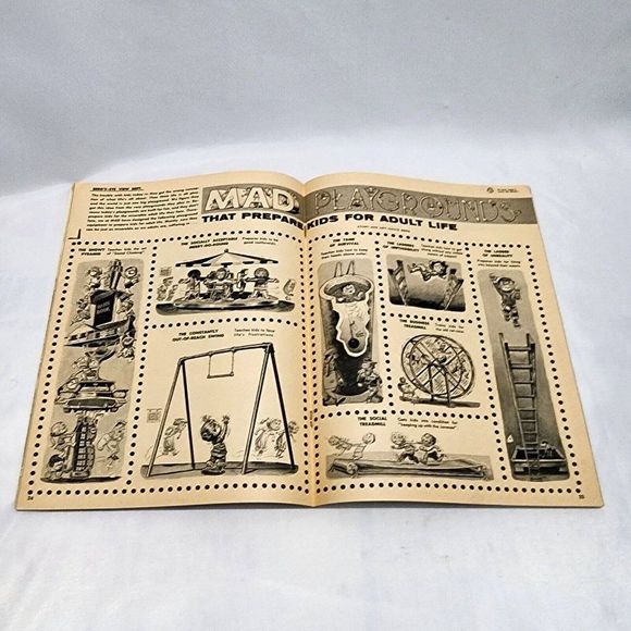 October 1959 MAD MAGAZINE #50 ALFRED WATCHING A DISASTER! cover. VG Collector - Picture 4 of 5